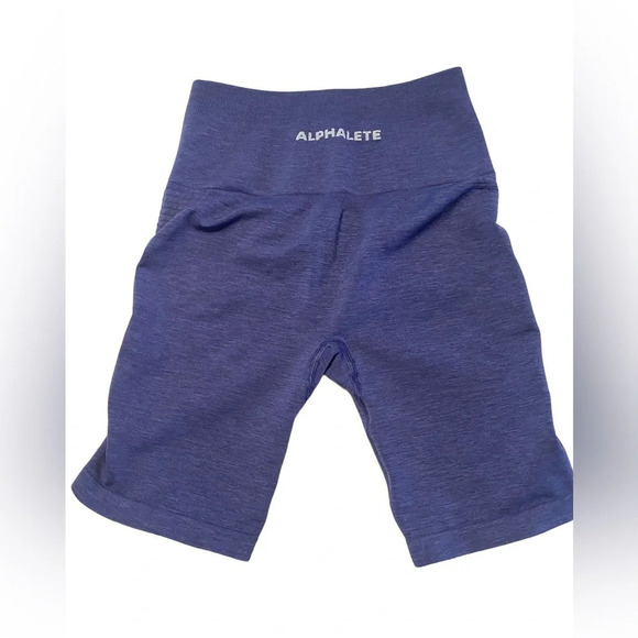 Alphalete Athletics Seamless Cycle Shorts Comet Purple - Picture 2 of 8